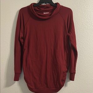 Ingrid & Isabel Red Cowl Neck Sweater